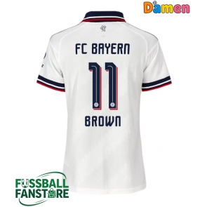 Bayern Munich Nathaniel Brown #11 Replik Auswärtstrikot Damen 2026-27 Kurzarm